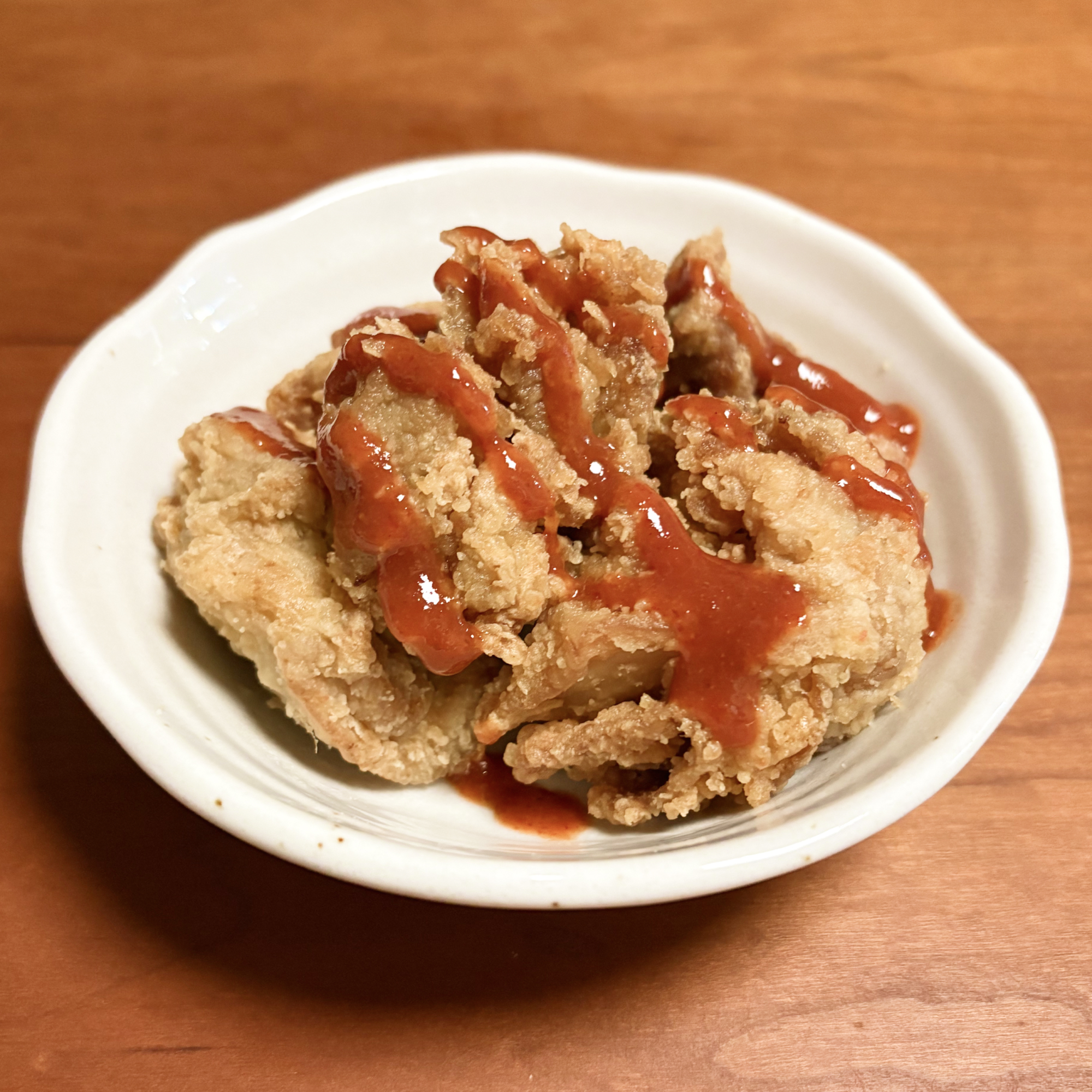 シラチャーソース 唐揚げ